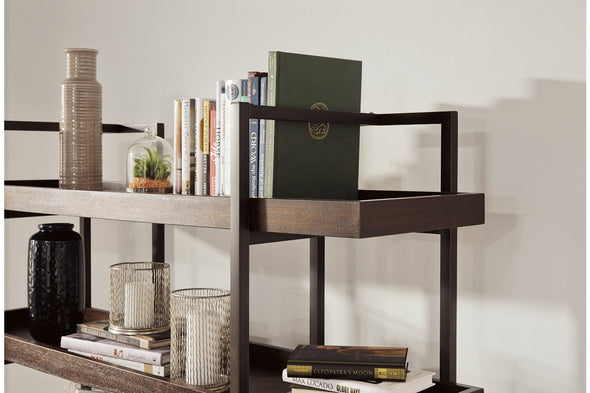 Starmore Brown 76" Bookcase -  - Luna Furniture