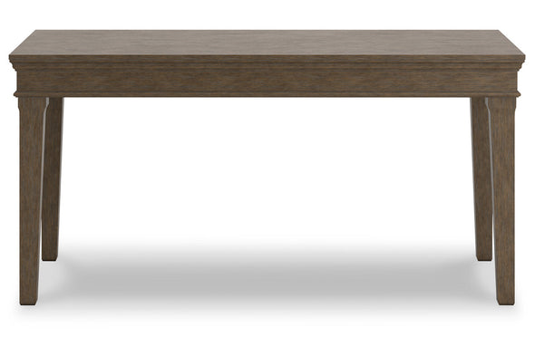 Janismore Weathered Gray 63" Home Office Desk