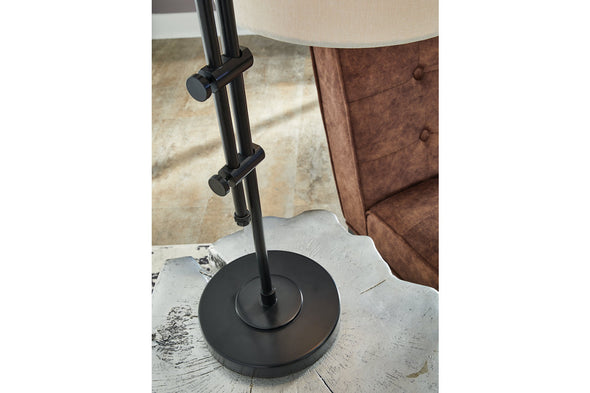 Baronvale Black Accent Lamp -  - Luna Furniture