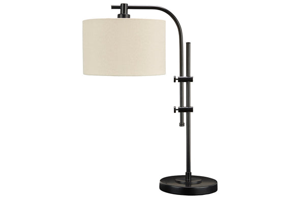 Baronvale Black Accent Lamp -  - Luna Furniture