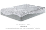 12 Inch Memory Foam White King Mattress -  - Luna Furniture