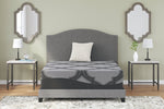 14 Inch Ashley Hybrid Gray Queen Mattress -  - Luna Furniture