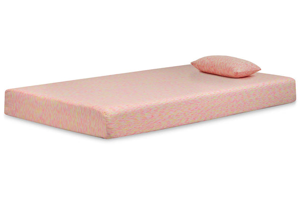 iKidz Pink Pink Twin Mattress and Pillow -  - Luna Furniture