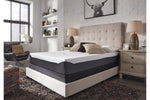 10 Inch Chime Elite White/Blue Twin Memory Foam Mattress in a box -  - Luna Furniture