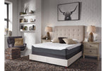 10 Inch Chime Elite White/Blue Full Memory Foam Mattress in a box -  - Luna Furniture