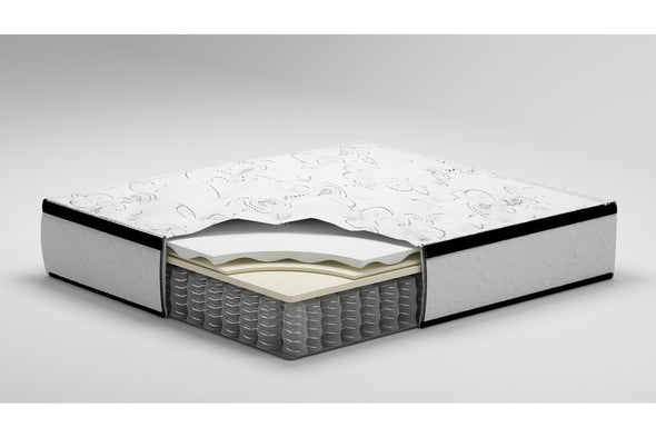 Chime 12 Inch Hybrid White Queen Mattress in a Box -  - Luna Furniture