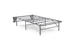 Better than a Boxspring Gray Twin Foundation -  - Luna Furniture