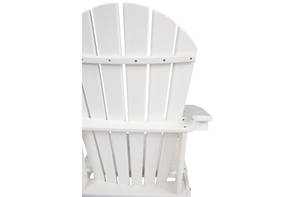 Sundown Treasure White Adirondack Chair