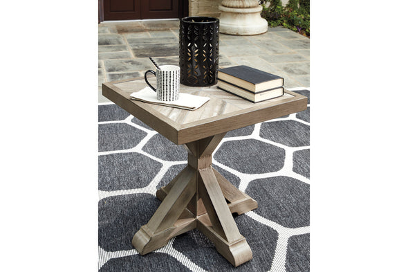 Beachcroft Beige End Table -  - Luna Furniture