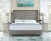 Franco Silver King Upholstered Bed