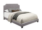 Miranda Gray Full Upholstered Bed