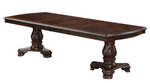Kiera Brown Formal Extendable Dining Table