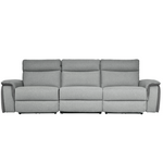 Maroni Gray Power Double Reclining Sofa