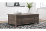 Arlenbry Gray Coffee Table with Lift Top -  - Luna Furniture
