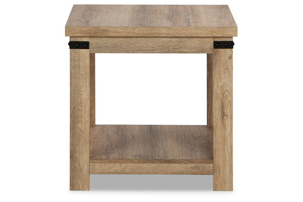Calaboro Light Brown End Table