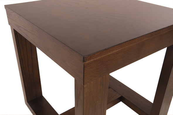Watson Dark Brown End Table -  - Luna Furniture