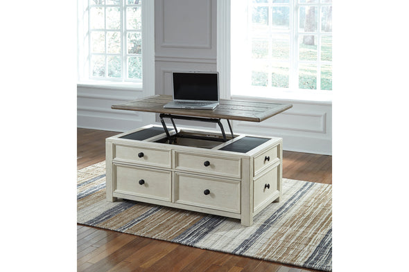 Bolanburg Two-tone Coffee Table with Lift Top -  - Luna Furniture