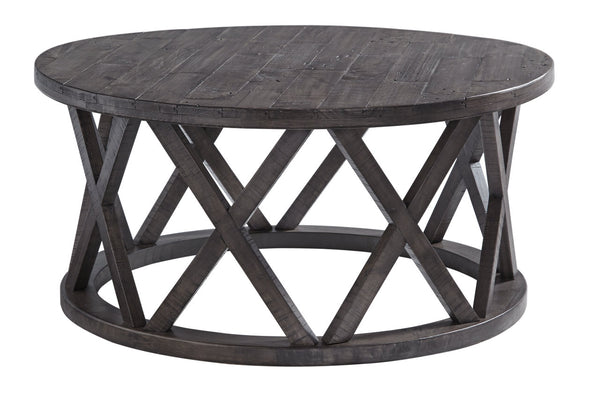Sharzane Grayish Brown Coffee Table -  - Luna Furniture