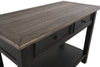 Tyler Creek Grayish Brown/Black Sofa/Console Table -  - Luna Furniture