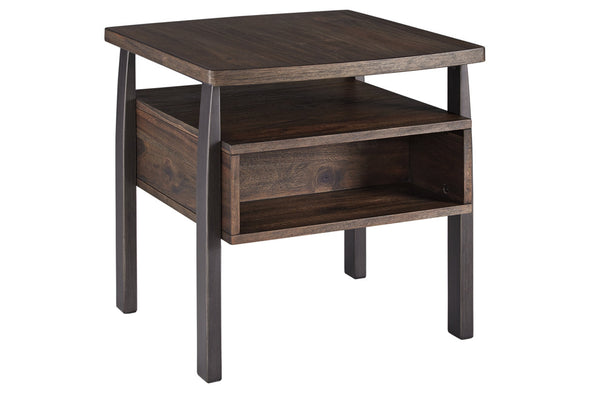 Vailbry Brown End Table - Ashley - Luna Furniture