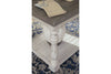 Havalance Gray/White End Table -  - Luna Furniture