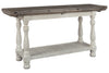 Havalance Gray/White Sofa/Console Table -  - Luna Furniture