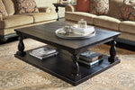 Mallacar Black Coffee Table -  - Luna Furniture