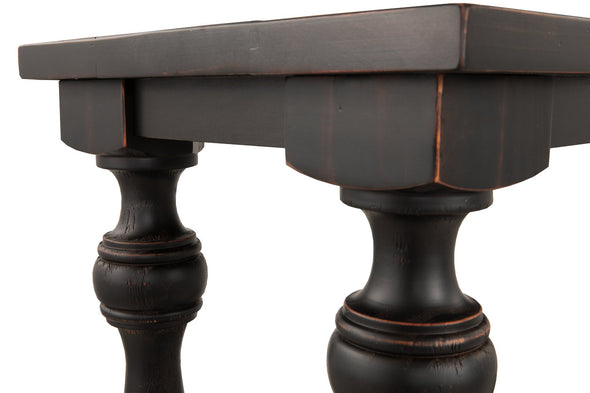 Mallacar Black Sofa/Console Table -  - Luna Furniture