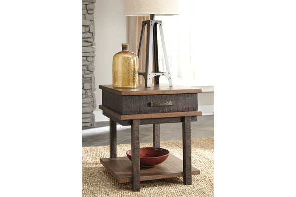 Stanah Two-tone End Table -  - Luna Furniture