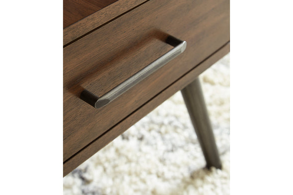 Calmoni Brown End Table -  - Luna Furniture