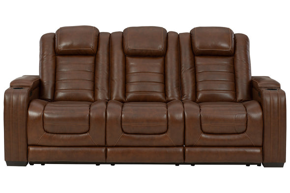 Backtrack Chocolate Power Reclining Sofa -  - Luna Furniture