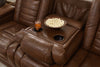 Backtrack Chocolate Power Reclining Sofa -  - Luna Furniture