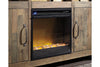 Entertainment Accessories Black Electric Fireplace Insert -  - Luna Furniture