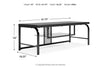 Lynxtyn Black 48" TV Stand -  - Luna Furniture