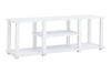 Baraga White 48" TV Stand -  - Luna Furniture