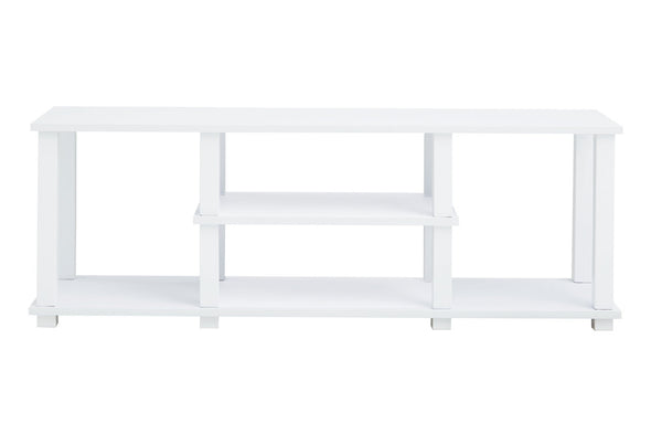 Baraga White 48" TV Stand -  - Luna Furniture