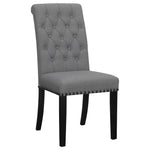 Alana Upholstered Tufted Side Chairs with Nailhead Trim (Set of 2) - 115162 - Luna Furniture