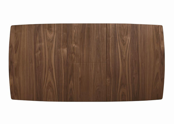 Alfredo Rectangular Dining Table Natural Walnut - 108080 - Luna Furniture