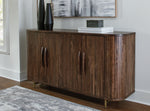 Amickly Dark Brown Accent Cabinet - A4000571 - Luna Furniture