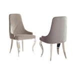 Antoine Upholstered Demi Arm Dining Chairs (Set of 2) - 108812 - Luna Furniture