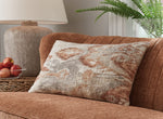 Aprover Rust/Gray/White Pillow (Set of 4) - A1001040 - Luna Furniture