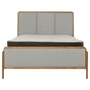 Arini Upholstered Queen Panel Bed Sand Wash and Grey - 224301Q - Luna Furniture