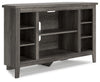 Arlenbry Gray Corner TV Stand - W275-67 - Luna Furniture