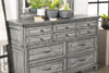 Avenue 8-drawer Rectangular Dresser Grey - 224033 - Luna Furniture