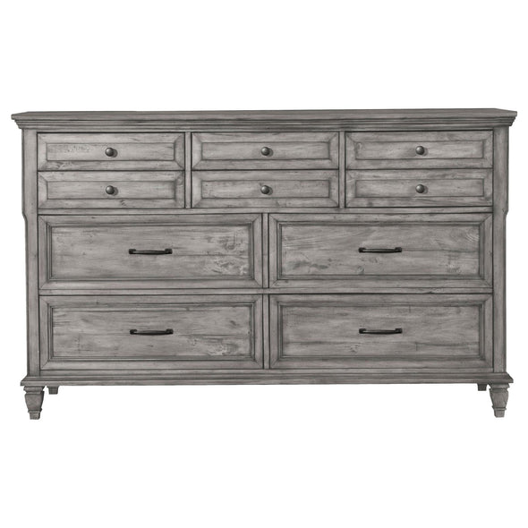 Avenue 8-drawer Rectangular Dresser Grey - 224033 - Luna Furniture