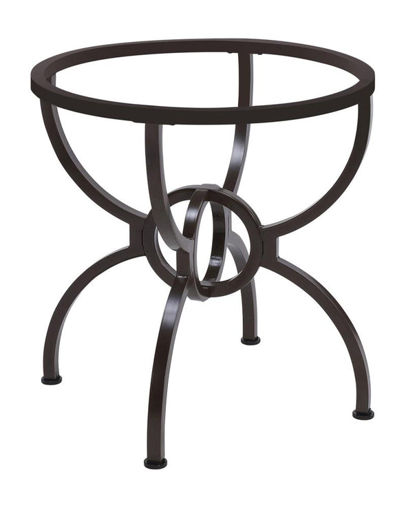 Aviano Dining Table Base Gunmetal - 108291 - Luna Furniture