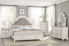Baylesford Antique White Chest - Luna Furniture