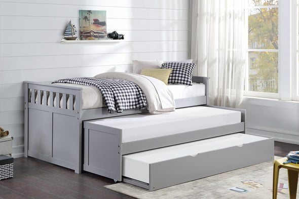 B2063RT-1R* (4) Twin/Twin Bed with Twin Trundle - Luna Furniture