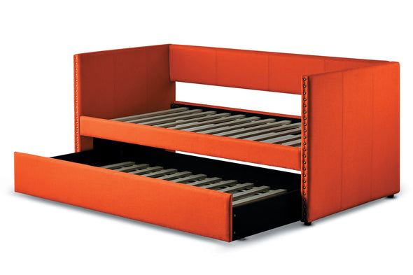 Therese Orange Daybed with Trundle - Luna Furniture