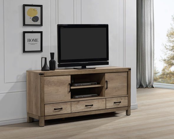 Matteo Light Brown 68" TV Stand - Luna Furniture